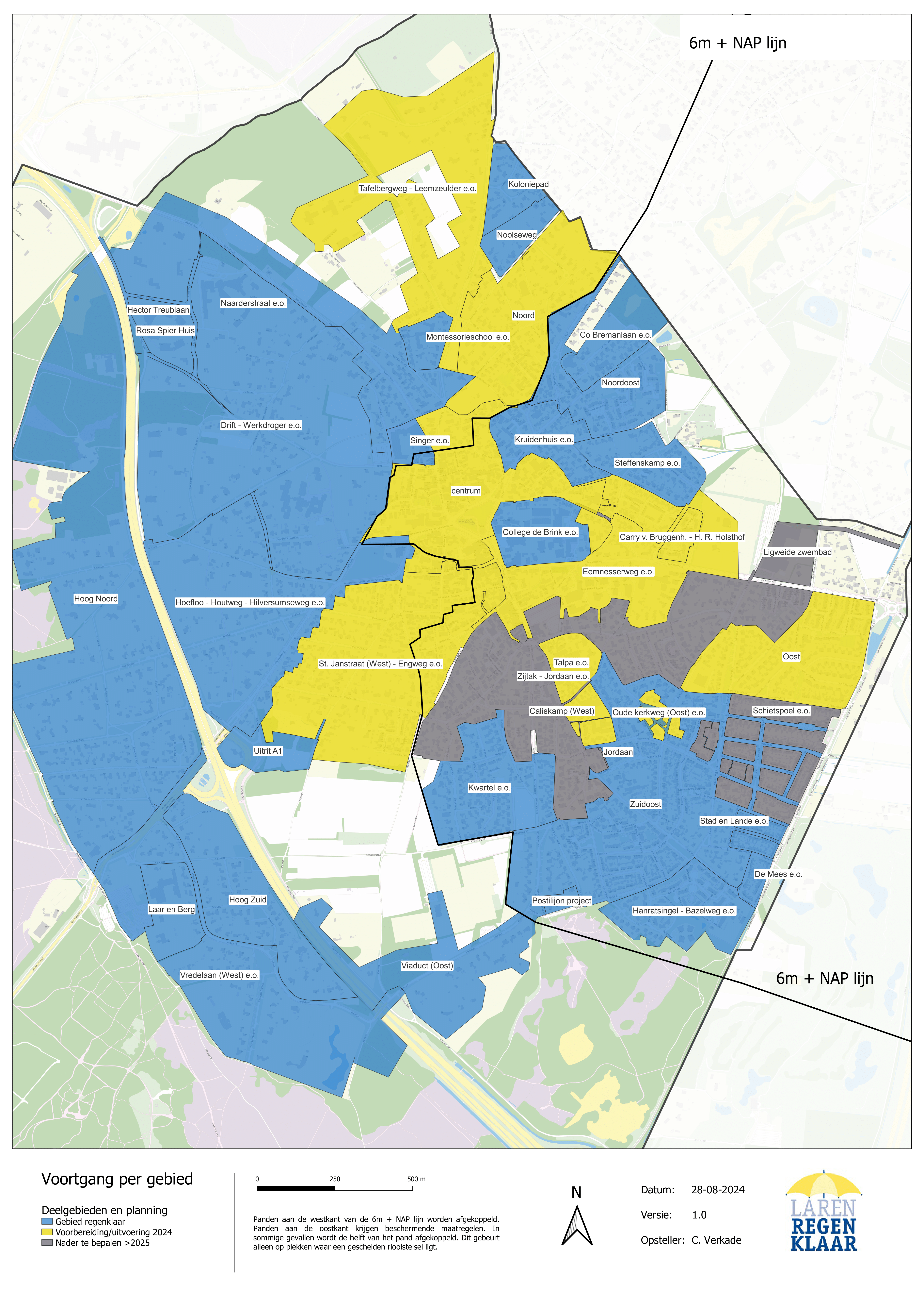 Planning deelgebieden per nov 2024